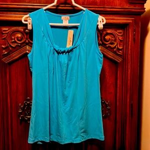 NWT CDW Creative Design Works made in USA summer top